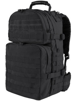 Condor Assault Pack Στρατιωτικό Σακίδιο 30lt Μαύρο 129-002