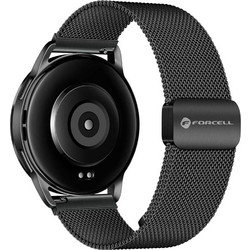 Forcell F-Design FS11 Λουράκι Μεταλλικό Black (Universal 20mm)