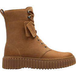 Clarks Torhill Γυναικεία Αρβυλάκια Δερμάτινα Ταμπά 26182917