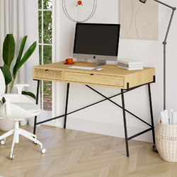 Megapap Naive Γραφείο Υπολογιστή Ξύλινο 113.4x60x77.5cm GP037-0287,1