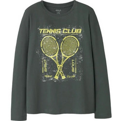 Name It Tennis Club Παιδικό T-Shirt Μακρυμάνικο Χακί 13224969