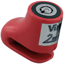 Viro Stopper Κλειδαριά Δισκόφρενου Μηχανής 5.5mm Κόκκινη