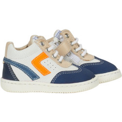 GBB Παιδικά Sneakers Μποτάκια Λευκά Μπλε AJ654-19