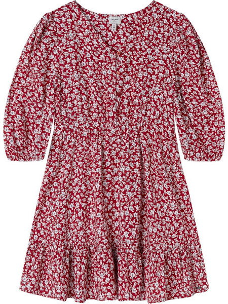 Pepe Jeans Παιδικό Φόρεμα Floral Κόκκινο PG951689-264