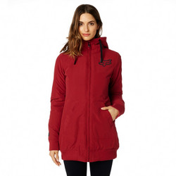 Fox Racing Γυναικείο Μπουφάν Χειμωνιάτικο Softshell Μακρύ Κόκκινο 20056-208