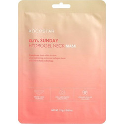 Kocostar a.m. Sunday Hydrogel Micro-Hole Sheet Μάσκα Ντεκολτέ για Αντιγήρανση με Κολλαγόνο 13gr