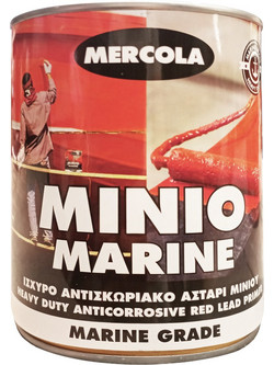 Mercola Minio Marine Αντισκωριακό Πολυουρεθανικά Αστάρι Έτοιμο προς Χρήση 0.75lt
