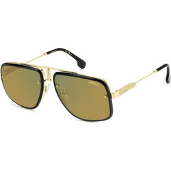 Carrera GLORY 71C/MJ59 Ανδρικά Γυαλιά Ηλίου Aviator Μεταλλικά Χρυσά με Καφέ Φακό