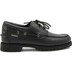 Sebago Acadia Ανδρικά Μοκασίνια Boat Shoes Δερμάτινα Μαύρα L741271W-924