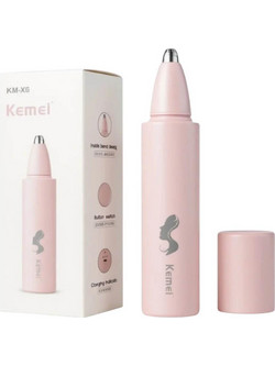 Kemei KM-X6 Trimmer Μηχανή Γυναικεία Επαναφορτιζόμενη Προσώπου Μύτης & Φρυδιών 27894