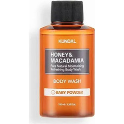 Kundal Honey & Macadamia Baby Powder Αφρόλουτρο σε Gel 100ml