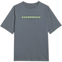 4F Παιδικό T-Shirt Κοντομάνικο Ανθρακί 4FJRAW25TTSHM3166-46S