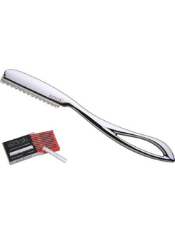 Coppelo Isaaki Exclusive Razor Silver Φαλτσέτα Ξυρίσματος