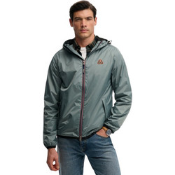 Superdry Ανδρικό Μπουφάν Puffer Πετρόλ M5012330A-HIK