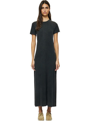 Dirty Laundry Midi Καλοκαιρινό Καθημερινό Φόρεμα Μαύρο DLWD000079-VINT