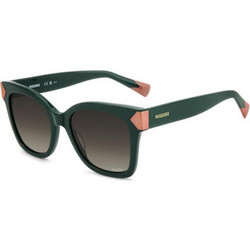 Missoni MIS0284/S 1ED/HA Γυναικεία Γυαλιά Ηλίου Τετράγωνα Κοκάλινα Πράσινα με Καφέ Φακό