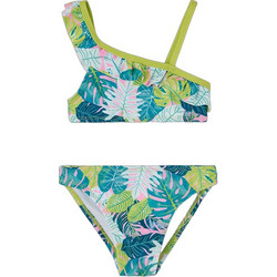 Boboli Παιδικό Μαγιό Bikini Set για Κορίτσι Πετρόλ Lime 413154-9843