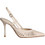 Corina Γόβες Slingback Δερμάτινες με Τακούνι Στιλέτο Μπεζ M6220