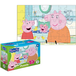 Παιδικό Puzzle Dodo Peppa Pig Στο Μπάνιο 35 Κομμάτια