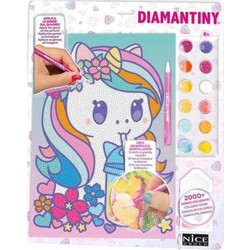 Nice Group Diamantiny Kawai Unicorn Καμβάς Diamond Painting Kit 90018
