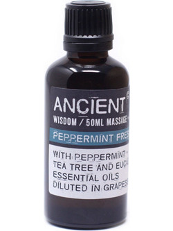 Ancient Wisdom Peppermint Fresh Λάδι Μασάζ 50ml