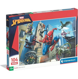 Παιδικό Puzzle Clementoni Super Spiderman 104 Κομμάτια