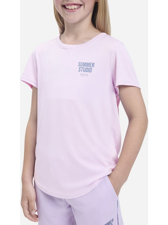 Energetics Παιδικό T-Shirt Κοντομάνικο Ροζ 434532-901