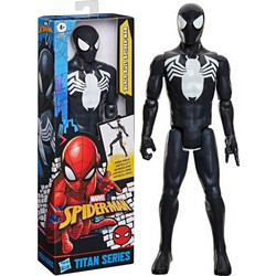 Hasbro Spider-Man Titan Series Black Suit Φιγούρα Δράσης για 4+ Ετών 30cm