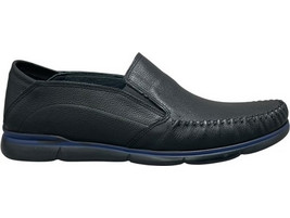 Smart Steps Ανδρικά Μοκασίνια Loafers Δερμάτινα Μαύρα 202335-10122