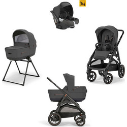 Inglesina Aptica XT DRW-RC 2026 Καρότσι Μωρού 3 σε 1 Magnet Grey Black