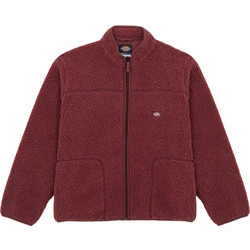 Dickies Ανδρική Ζακέτα Fleece με Φερμουάρ Μπορντό DK0A4Z3TL161