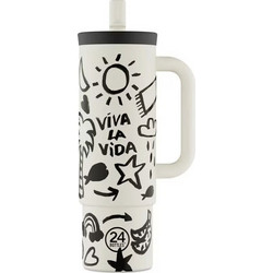 24Bottles Straw Cup Viva La Vida 800ml