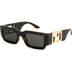 Versace VE4506U 108/87 Γυναικεία Γυαλιά Ηλίου Τετράγωνα Κοκάλινα Ταρταρούγα με Μαύρο Φακό