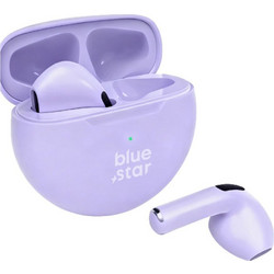 Blue Star TX3 Ακουστικά Bluetooth Earbud Purple