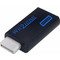 HDMI Adapter για Wii Black