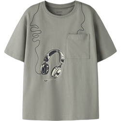 Name It Παιδικό T-Shirt Κοντομάνικο Πράσινο Mint 13255107