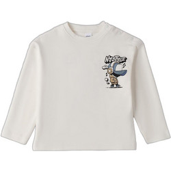 iDo Παιδικό T-Shirt Μακρυμάνικο Λευκό 4F255-0112