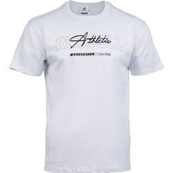 Russell Athletic Ανδρικό Αθλητικό T-Shirt Λευκό A26-019-1-001
