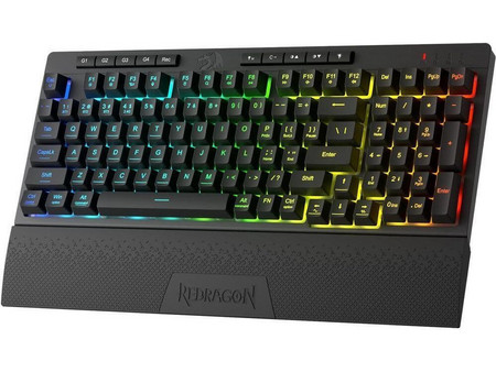 Redragon K515 Shiva 98 Pro Ασύρματο Gaming Πληκτρολόγιο RGB Black