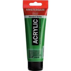 Royal Talens Amsterdam 618 Permanent Green Light Ακρυλικό Χρώμα Ζωγραφικής 120ml