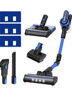 Tesla PureStar E70 Aqua Pro Blue VACPSTE70AQP Επαναφορτιζόμενη Σκούπα Stick & Χειρός 29.6V