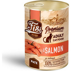 FISI Premium Adult Pate with Salmon 3x400gr