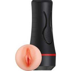 Loving Joy Rev-Lite Squeezable Vagina Pocket Pussy Αυνανιστήρι με Δόνηση