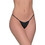 Milena By Paris Γυναικείο Sexy String με Δαντέλα Μαύρο 6855