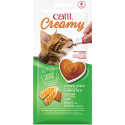 Catit Creamy with Chicken & Lamb 4x10gr
