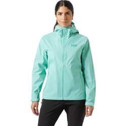 Helly Hansen Loke Γυναικείο Μπουφάν Χειμωνιάτικο Softshell Μακρύ Αδιάβροχο Αντιανεμικό Τιρκουάζ 63389-416