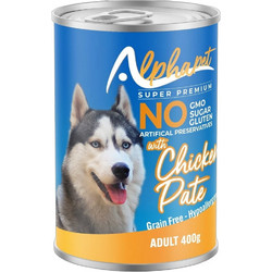 Alphapet Super Premium Adult Gluten & Grain Free with Chicken 400gr