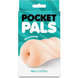 NS Novelties Pocket Pals Stroker Pocket Anal Αυνανιστήρι White