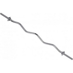 Mds OR009-A Στραβόμπαρα 6kg Φ27mm 120cm με Βιδωτά Κολάρα