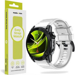 Mobile Origin Easy Strap Λουράκι Σιλικόνης White (Universal 26mm)